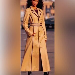 Newport News’s Vintage Leather Maxi Coat